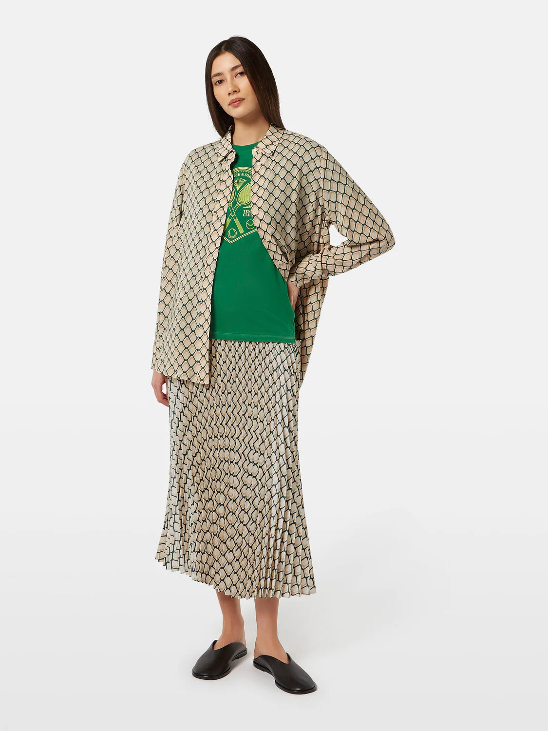 Pleated Skirt
