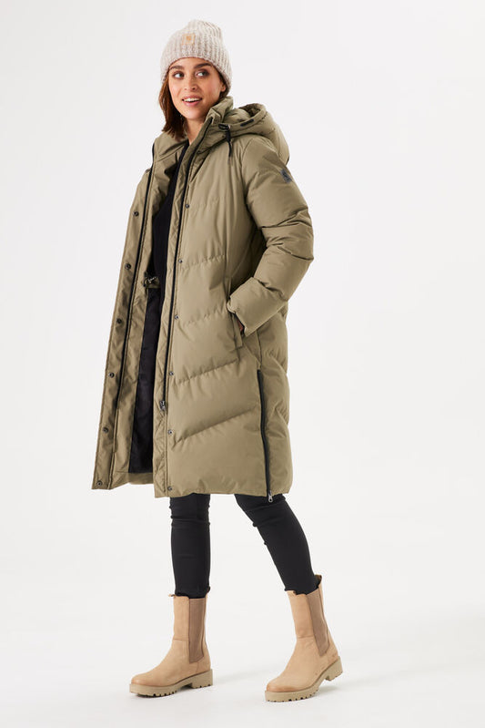 Green Puffer Jacket