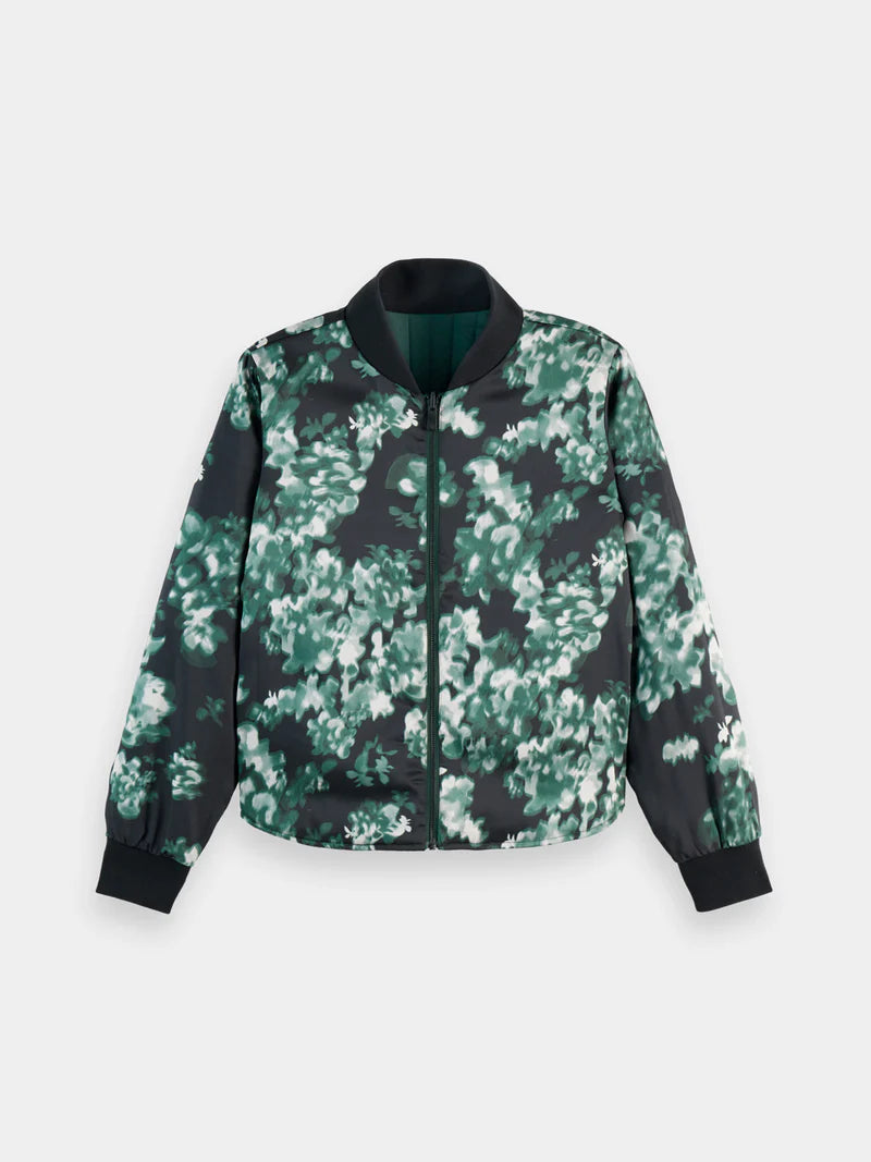Reversible Quilted Bomber Jacket