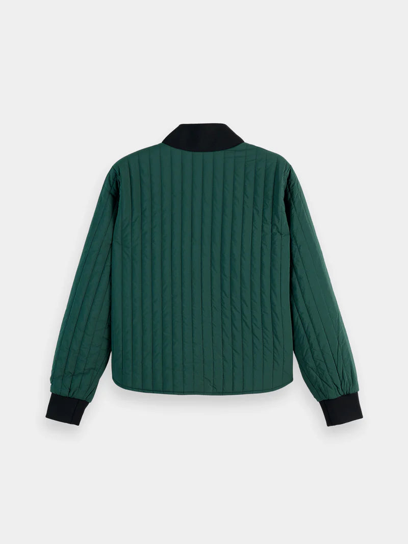 Reversible Quilted Bomber Jacket