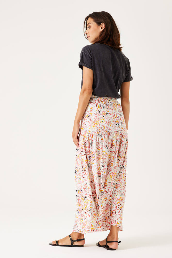 Printed Maxi Skirt