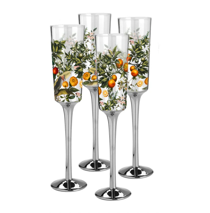 Sorrento Champagne Flute | Set of Four