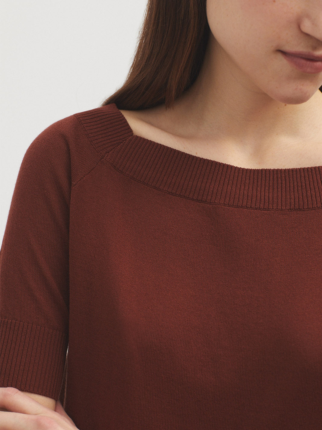 Square Neck Sweater