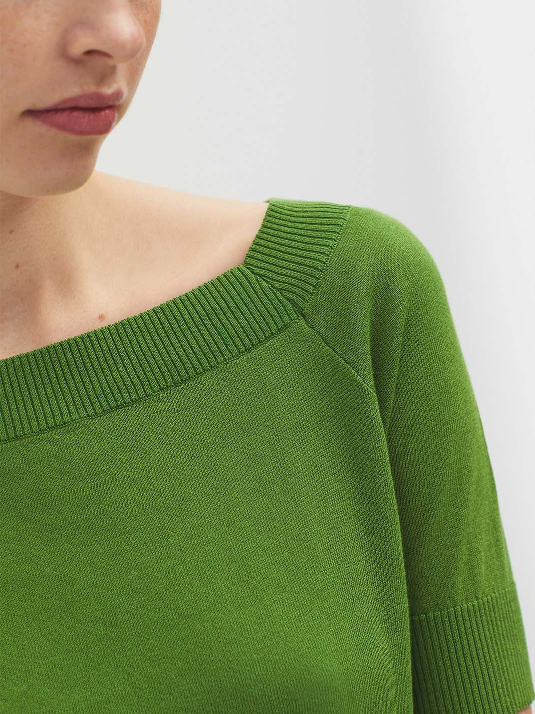 Square Neck Sweater