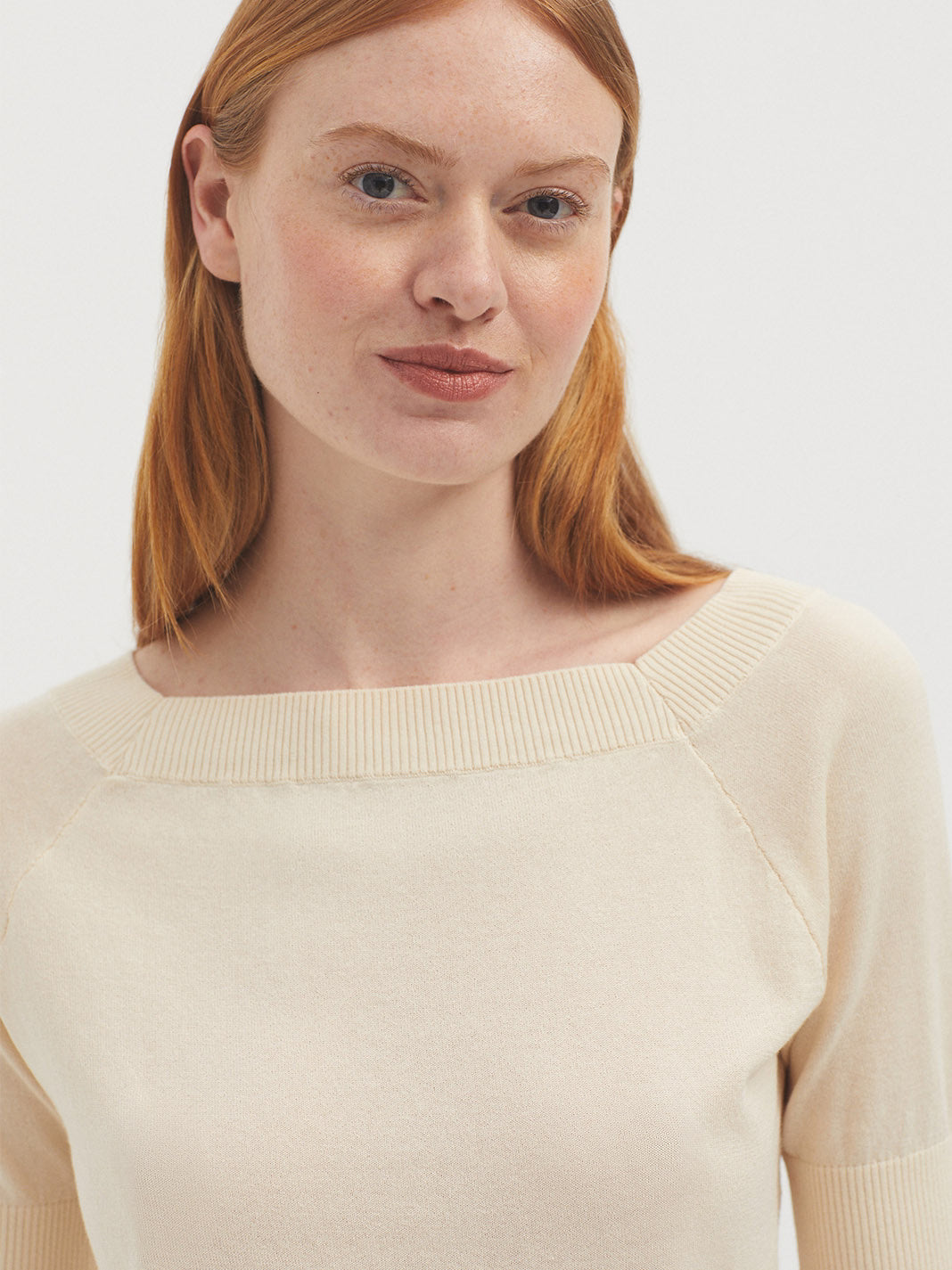 Square Neck Sweater