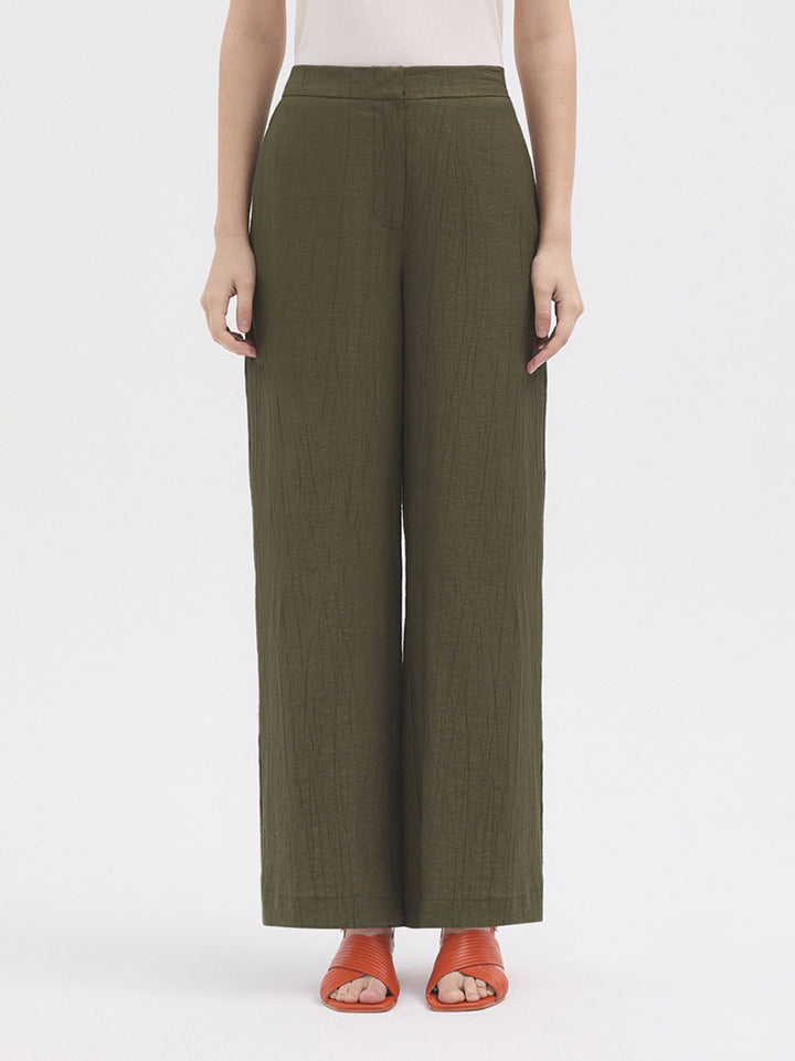 Crinkle Trousers
