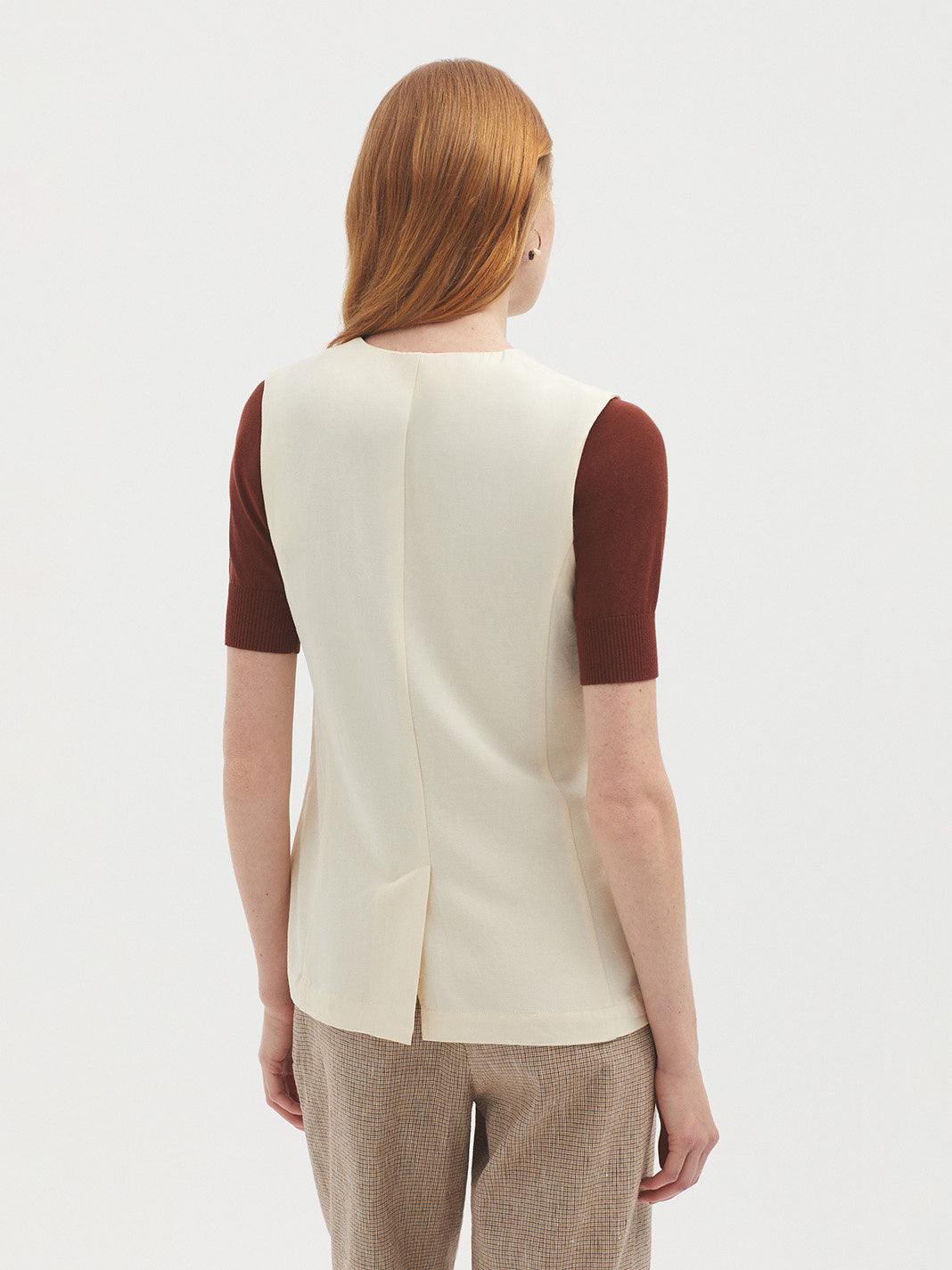 Basic Linen Vest