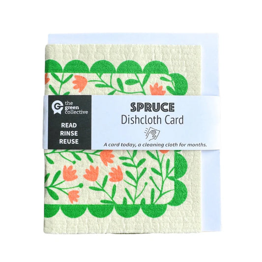 Spruce Dishcloth Card | Wildflower