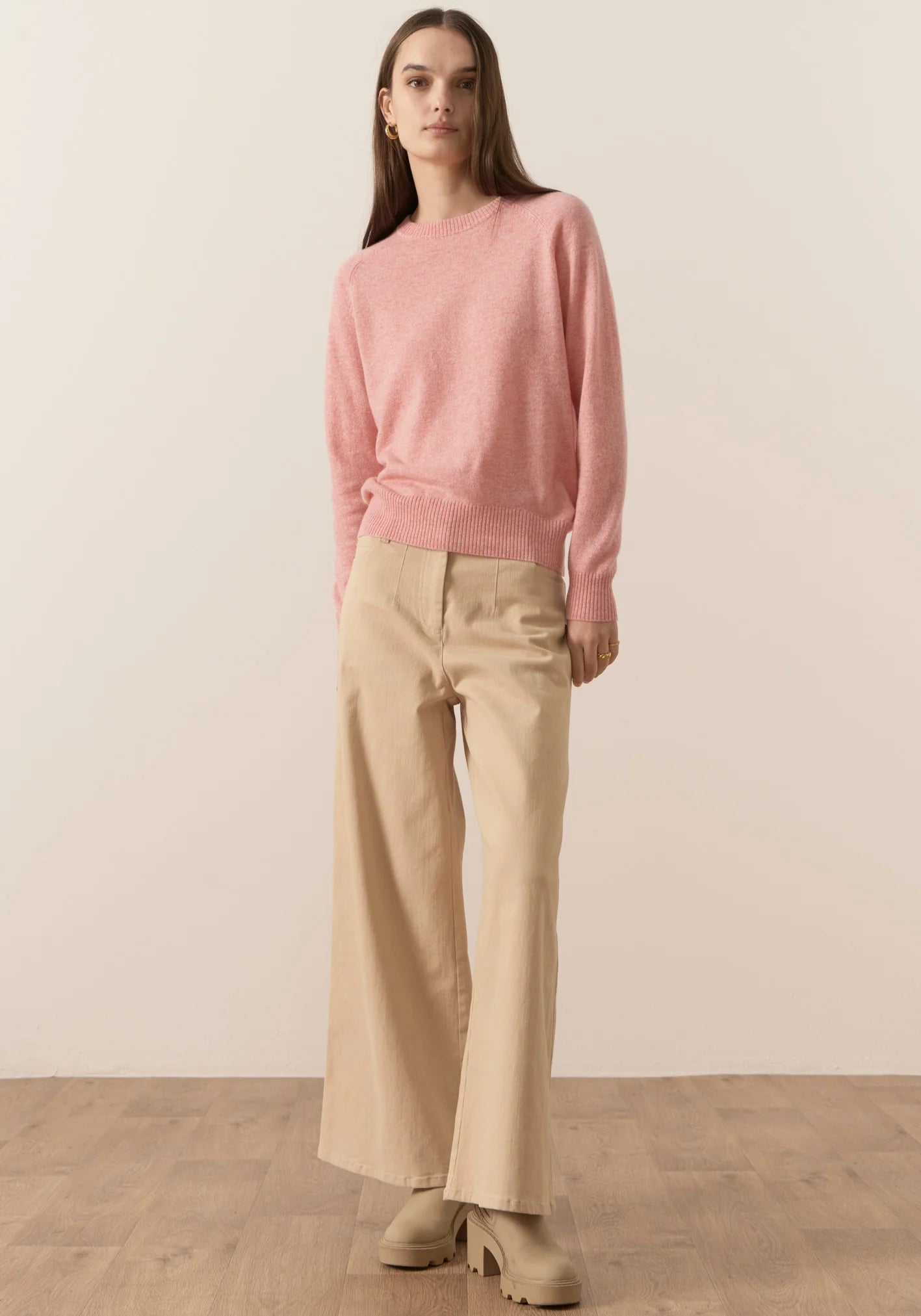 Willow Cashmere Crew Knit