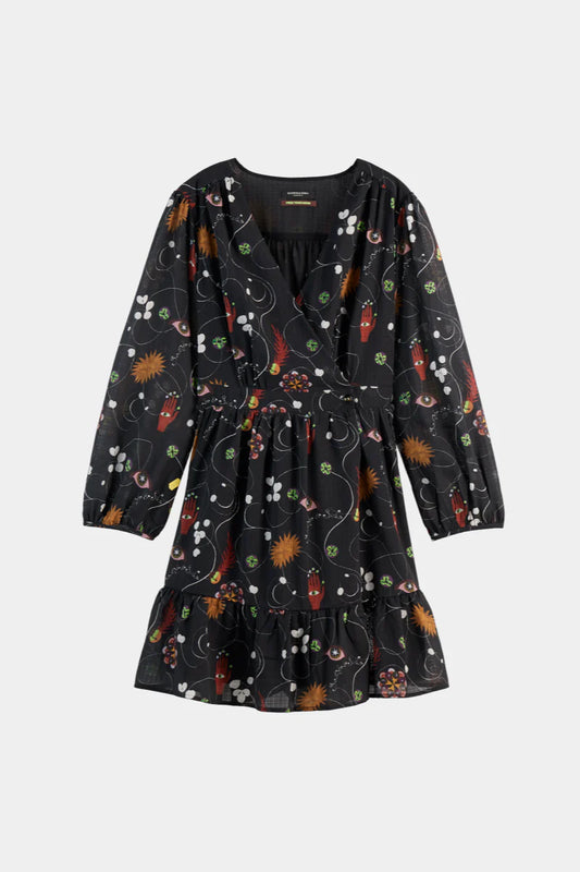 Mini Wrap Dress