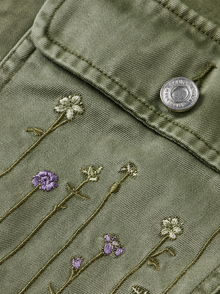 Garment-Dyed Organic Utility Jacket
