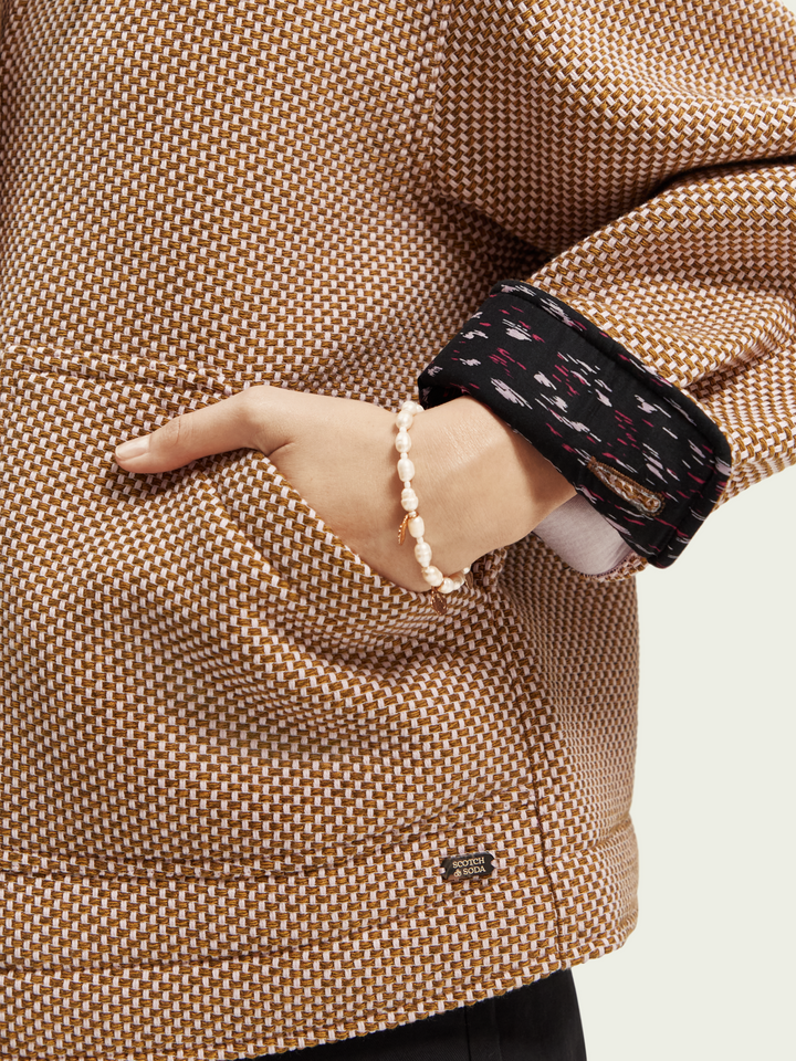 Bouclé Woven Jacket