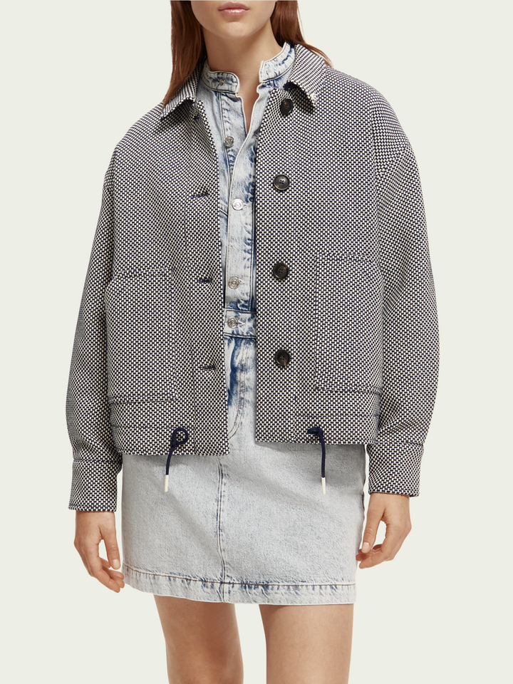 Bouclé Woven Jacket