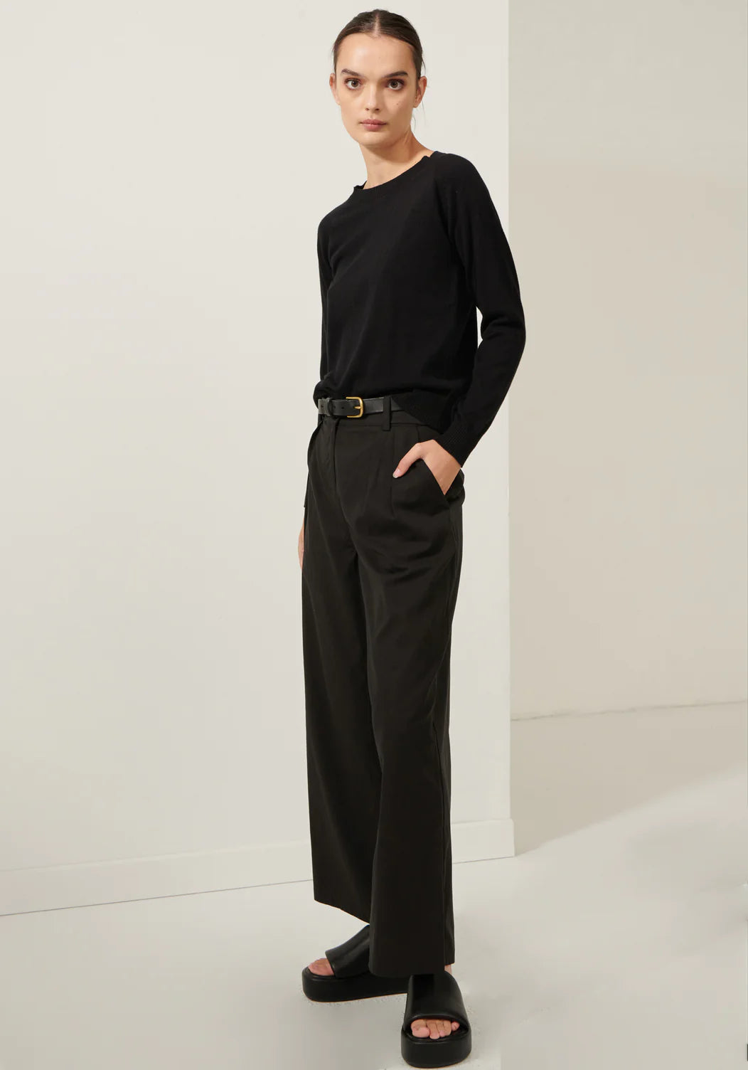 Calamity Crew Neck Plain