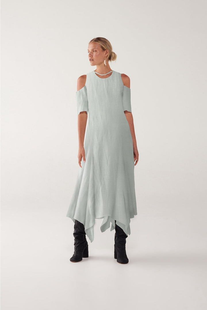 Sleeved Pivot Dress