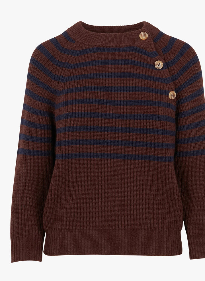 Stripe Rib Sweater
