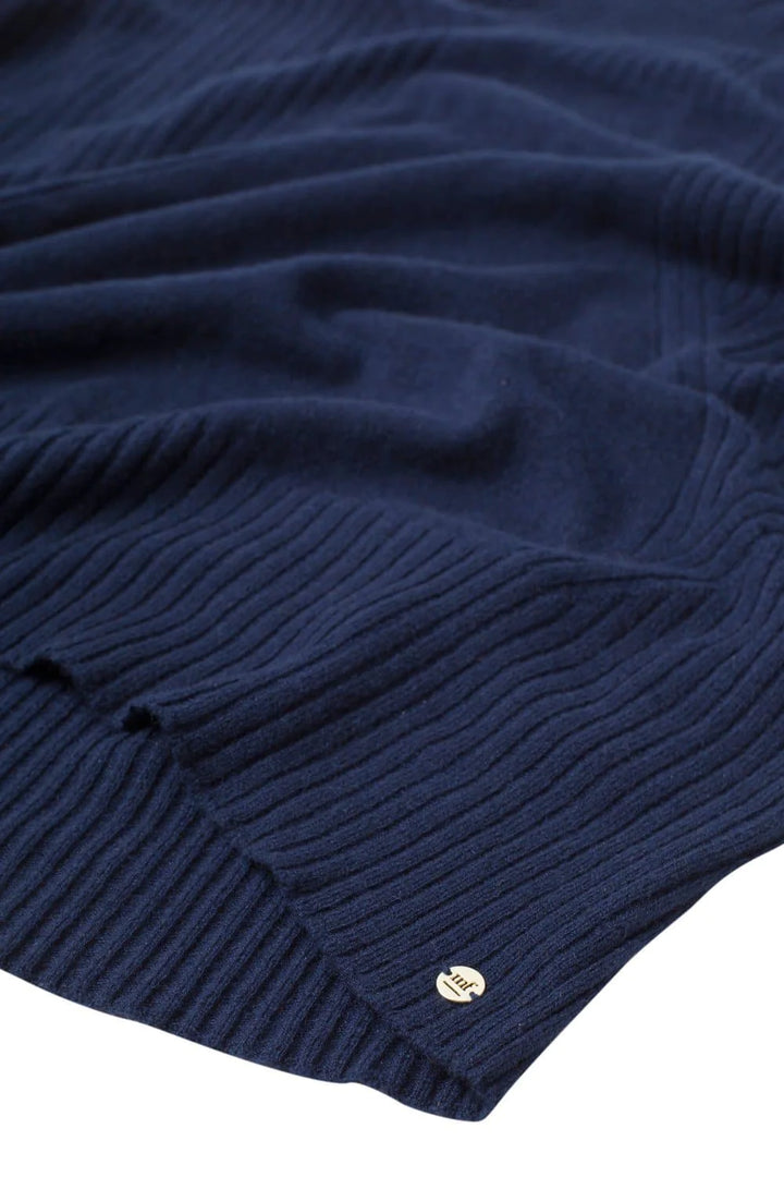 Ribbed Roll Neck Sweater