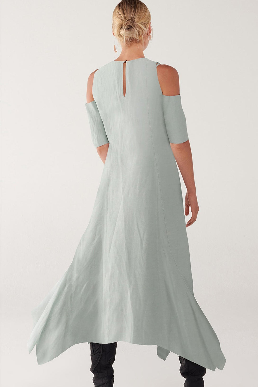 Sleeved Pivot Dress