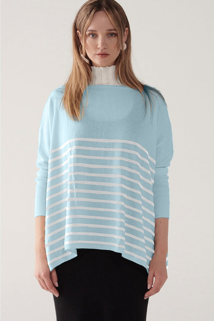 Stripe Converse Sweater
