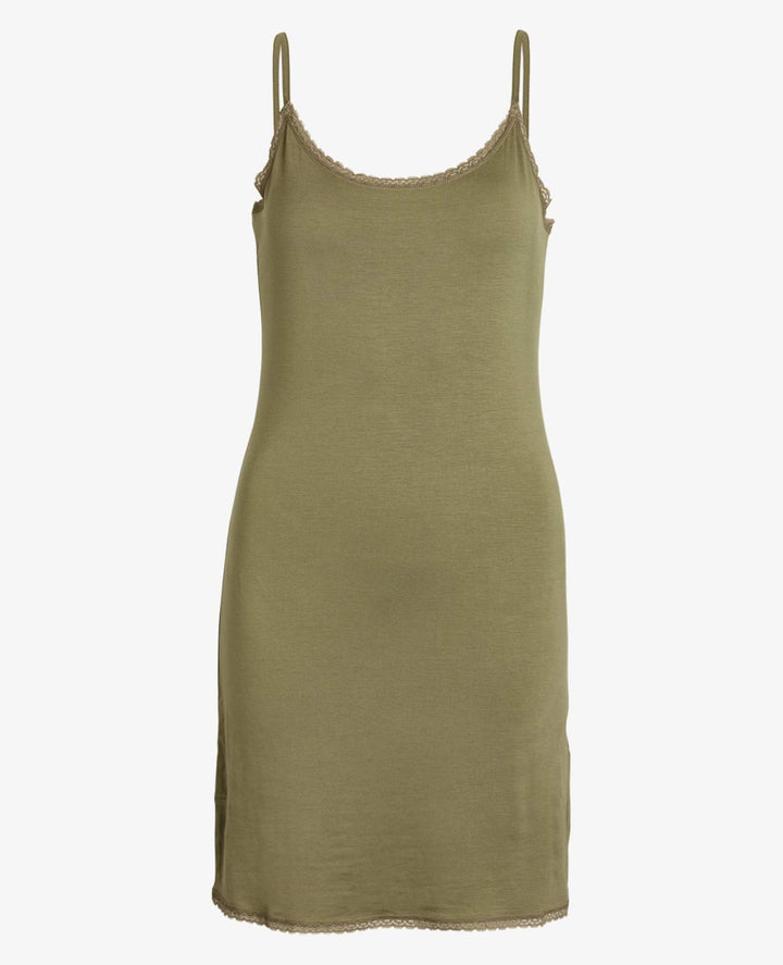Lace Jersey Slip