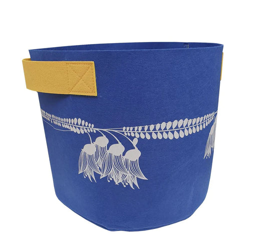 Kowhai Blue & Yellow 7 Gallon Ecofelt Storage