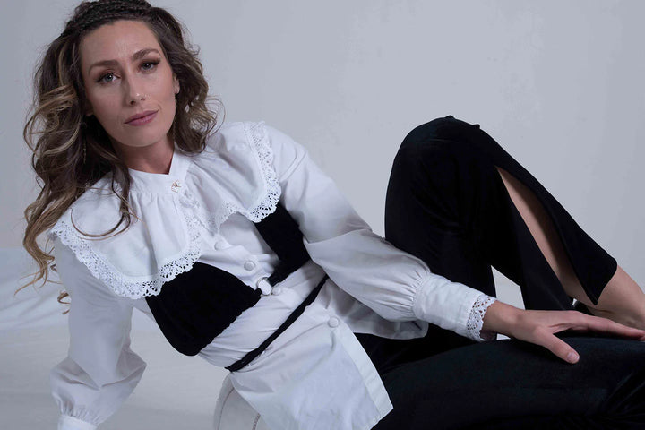 Frill Collar Shirt