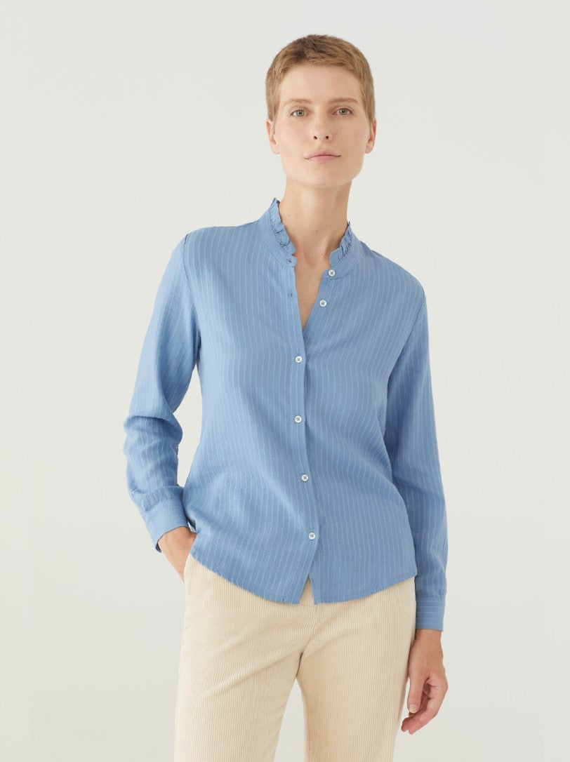 Stripe Jacquard Shirt