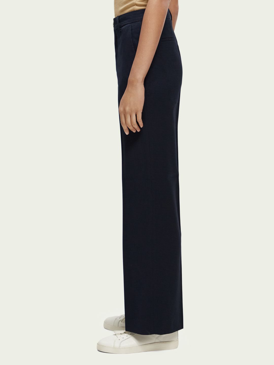 Edie - High-Rise Wide-Leg Trousers