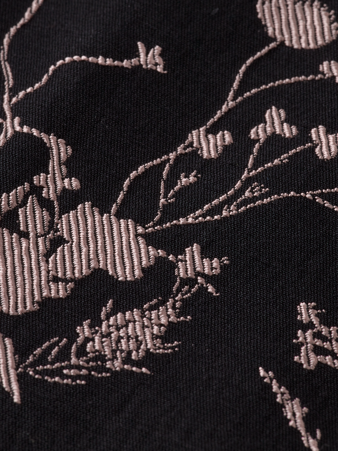 High-Rise Tapered Jacquard Trousers
