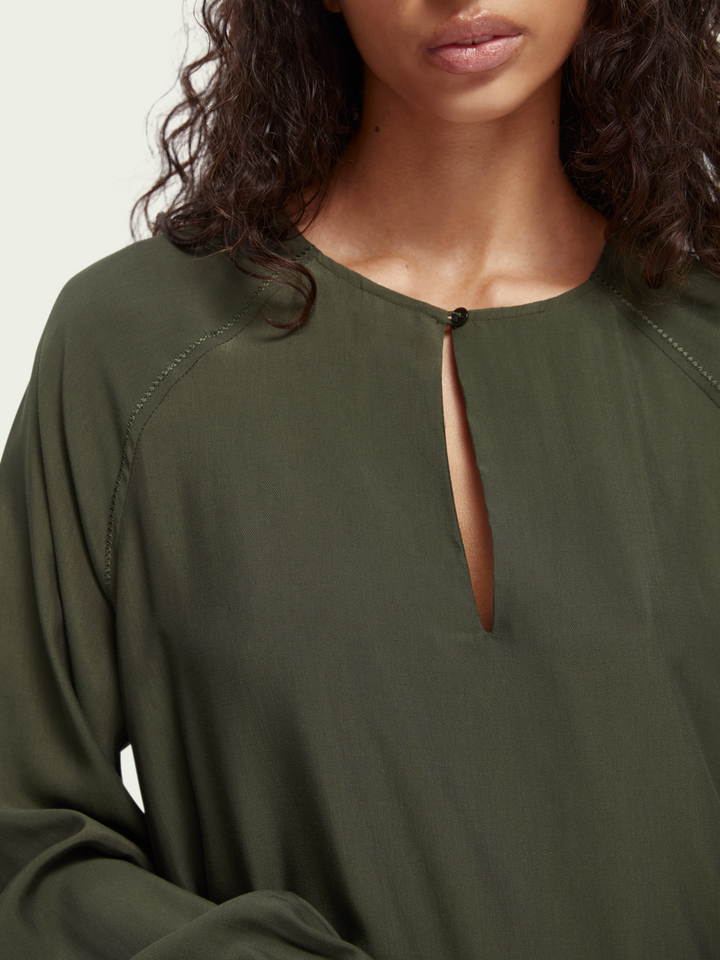 Easy-Fit Long-Sleeved Dress